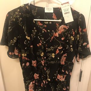 Floral blouse